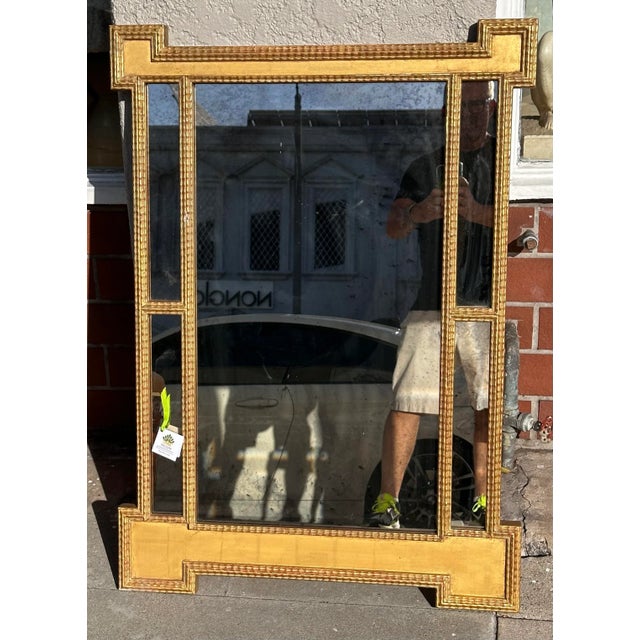 Neoclassical Regency Style Jerry Solomon Giltwood Neoclassical Mirror For Sale - Image 3 of 6