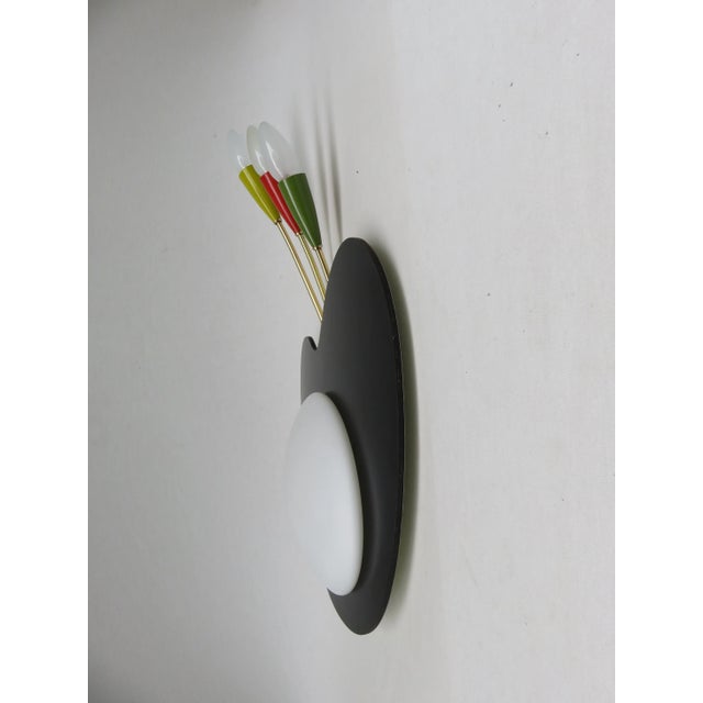 1950s Sconce in the form of a Painter's Palette from Kaiser-Leuchten, 1950s For Sale - Image 5 of 18