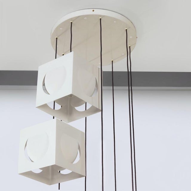 Metal Scandinavian Pendant Lamp by Shogo Suzuki for Stockmann Orno, 1960s For Sale - Image 7 of 8