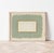 'Pale Grass' Light Sage Green Abstract Print by Emily Keating Snyder Print itself is 16 x 20 in. and framed in a light...