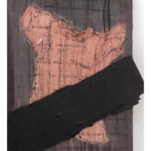 Contemporary Roni Nicholson "Against Apartheid", Mixed Media, 1982-1984 For Sale - Image 3 of 9