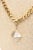 Gold 1970s Vintage Napier Chain and Crystal Pendant Link Necklace For Sale - Image 8 of 9
