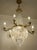 Gold Empire-Style Chandelier in Cut Crystal, Italy, 1950s For Sale - Image 8 of 13