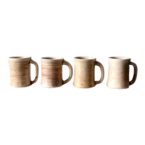 Vintage Studio Pottery Mugs Sety of 4