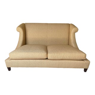 Hollywood Regency Loveseat by Baker Furniture For Sale