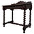A superb and highly decorative 19th-century English Victorian writing table, beautifully constructed in oak and...