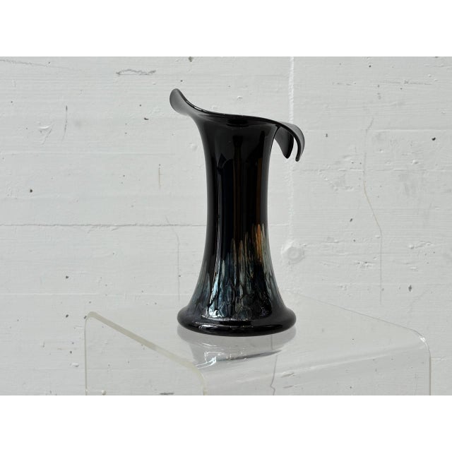 Iridescent Eisch Studio Glass Vase, 1970s For Sale - Image 6 of 16