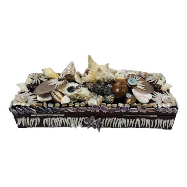 Vintage Shell Box For Sale