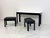 This Art Deco console with matching benches is the definition of effortless restraint-- crisp, tailored, and quietly...