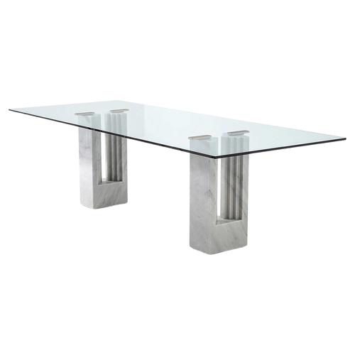 Delfi Marble and Glass Table by Marcel Breuer and Carlo Scarpa for Cassina For Sale - Image 8 of 8