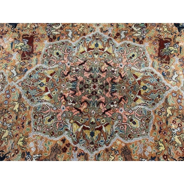 2010s 8ft 8 in X 12ft Karastan Persian Hunting Wool Area Rug For Sale - Image 5 of 12