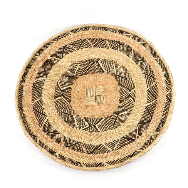 Early 20th Century Tonga Binga Basket 22.5 Inch For Sale