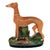 Antique 19thC Pair of Staffordshire Whippets Greyhounds Hunting Dog Figures 1860 For Sale - Image 9 of 17