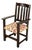 Limbert Antique Mission Oak Arts & Crafts Armchair, Circa 1910 For Sale