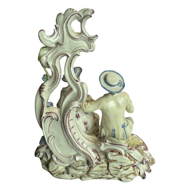 Baroque Allegory of Autumn Figurine from Ludwigsburg Porcelain Figure Group, 18th Century For Sale - Image 3 of 18