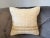 Textile Vintage Turkish Hemp Pillow, Natural Ivory Camel Band Cushion, Handwoven Anatolian Pillow With Insert, 16x16 In For Sale - Image 7 of 8