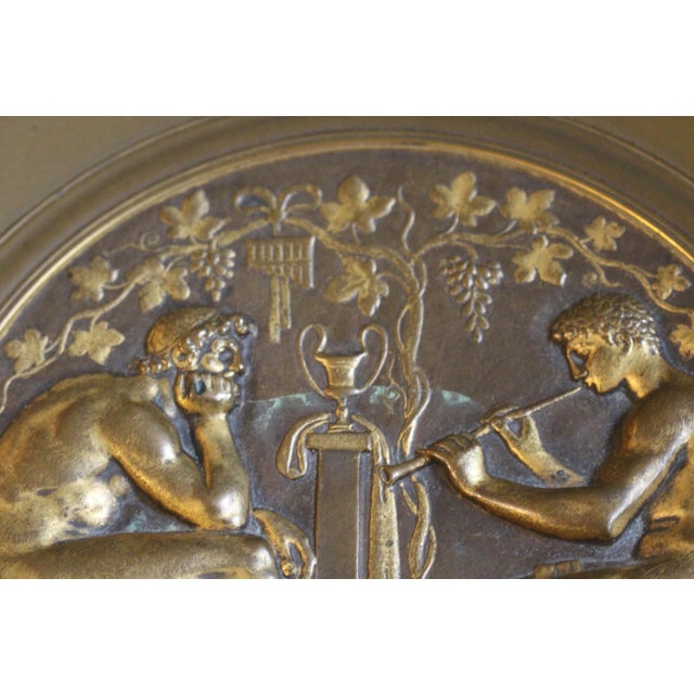 Traditional Late 19th Century Bronze Tazza Likely by Barbedienne For Sale - Image 3 of 9