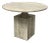 Vincent Dupont-Rougier for Christophe Delcourt Ouk Travertine Side Table For Sale