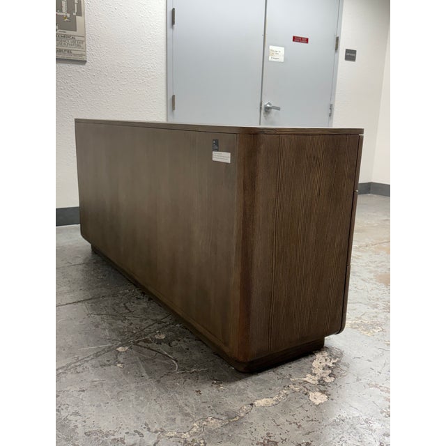 Wood Julie Lawrence for Restoration Hardware Ciro Six Drawer Dresser For Sale - Image 7 of 12