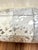 Early 21st Century Rare 30” Long Silver and White Luxury Cowhide Pillow For Sale - Image 5 of 6