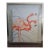 Flamingos Original Signed Watercolor Painting For Sale