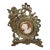 1930s Brass Rococo Framed Cameo For Sale