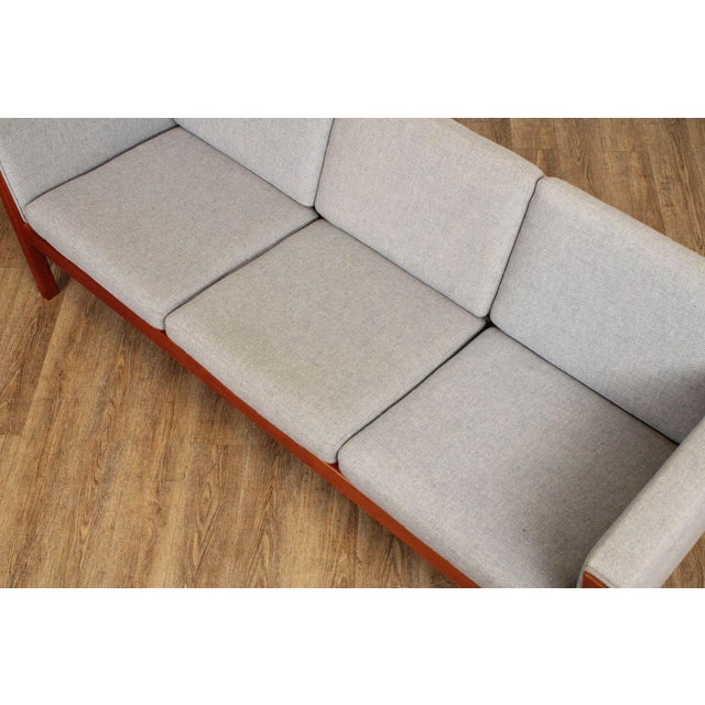 Hans Wegner Danish Modern Teak Sofa For Sale - Image 9 of 12