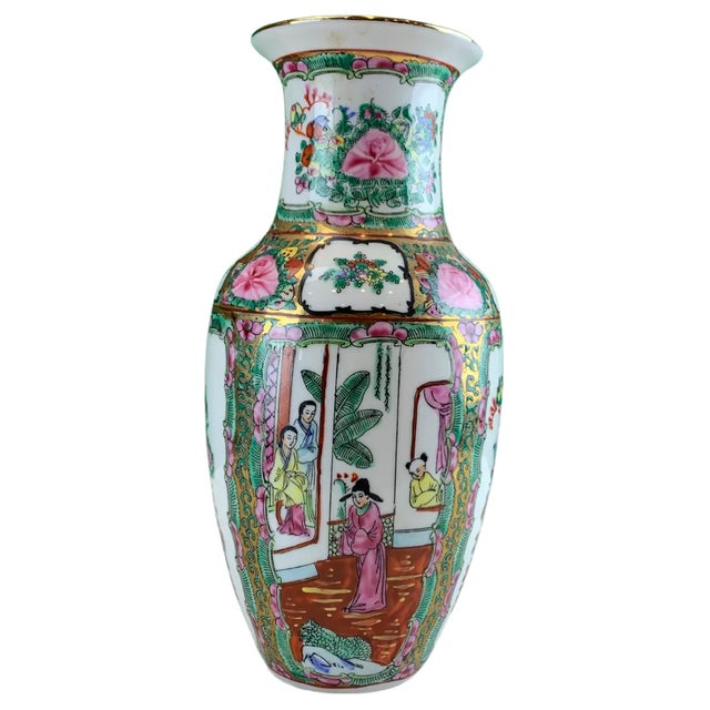 This modern Green & white porcelain vase, This beautiful blue and white vase is not just great as a decorative vase, but...