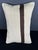 Turkish Hemp Pillow Cushion Natural Beige Brown Pillow Cushion Cover 16" x 24" For Sale - Image 4 of 4