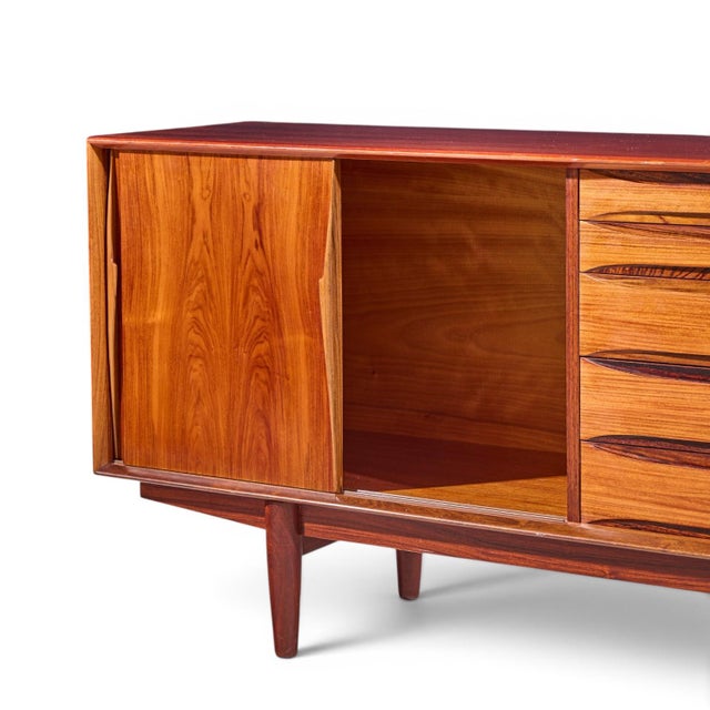 Brown Arne Vodder for Skovby 7738 Mid Century Danish Rosewood Credenza For Sale - Image 8 of 11