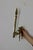 A magnificent brass wall sconce with artwork detailing. In very good vintage condition. Dimensions Height: 39cm X Width 15cm