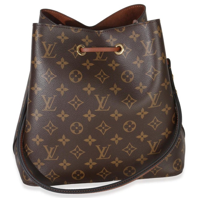 Louis Vuitton Caramel Monogram Canvas NeoNoe MM For Sale - Image 4 of 9