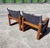 Mid-Century Modern Borge Jensen for Bernstorffsminde Møbelfabrik Teak Safari Chairs - A Pair For Sale - Image 3 of 11