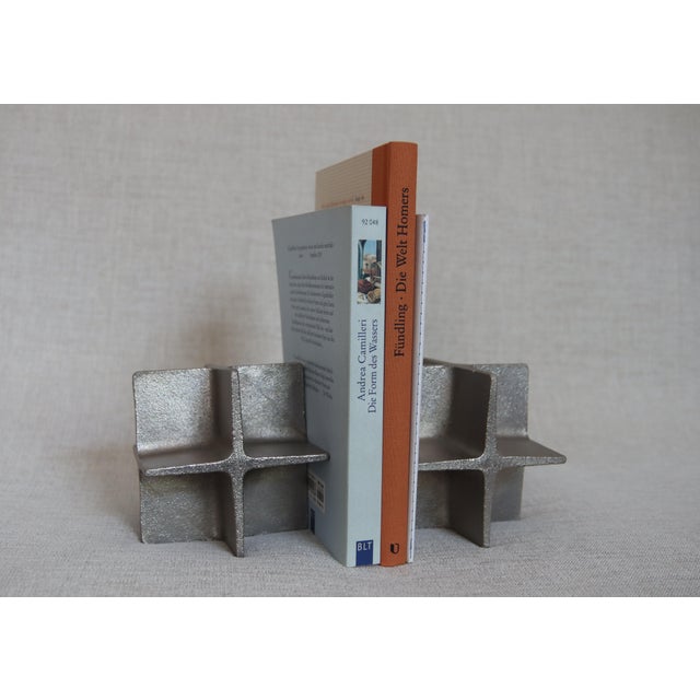 Carl Auböck Bookends by Carl Auböck for Werkstätte Carl Auböck, 1960s, Set of 2 For Sale - Image 4 of 5