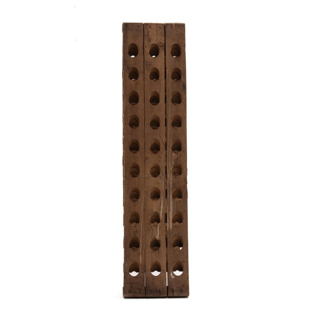 Talliet French Champagne Oak Riddling Rack 1979 For Sale - Image 4 of 11