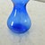 Victorian English 19th Century Blue Glass Hyacinth Vase For Sale - Image 3 of 6