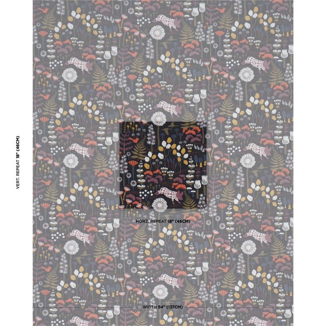 This sensational fabric designed by Hanna Werning for Boråstapeter adds a stylish dose of cheer to every space. Hoppmosse...