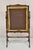 Antique French Victorian Carved Walnut and Needlepoint Fireplace Screen For Sale - Image 10 of 12