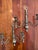 These beautiful two arm wall sconces are made from solid brass and decorated with braid and tassels. Each sconce holds two...