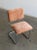 1970s 1970s Chrome Cantilevered Dining Chairs in Chenille For Sale - Image 5 of 10