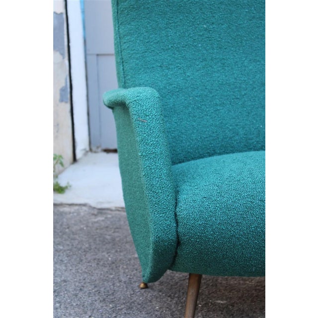 Armchairs by Aldo Morbelli for Isa Bergamo, Italy, 1950s, Set of 2 For Sale - Image 11 of 16
