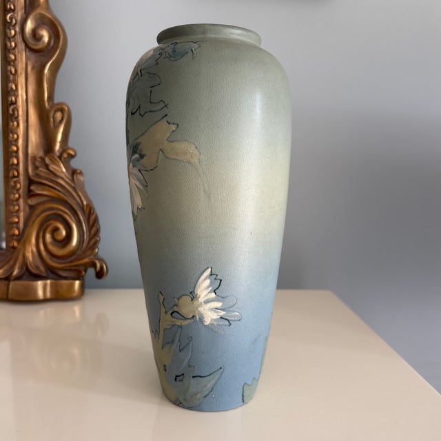 Arts & Crafts Hester Pillsbury for Weller Pottery Vase For Sale - Image 3 of 10
