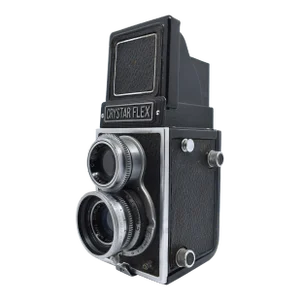 1950's Crystar Flex 80mm F3.5 Tlr Film Camera