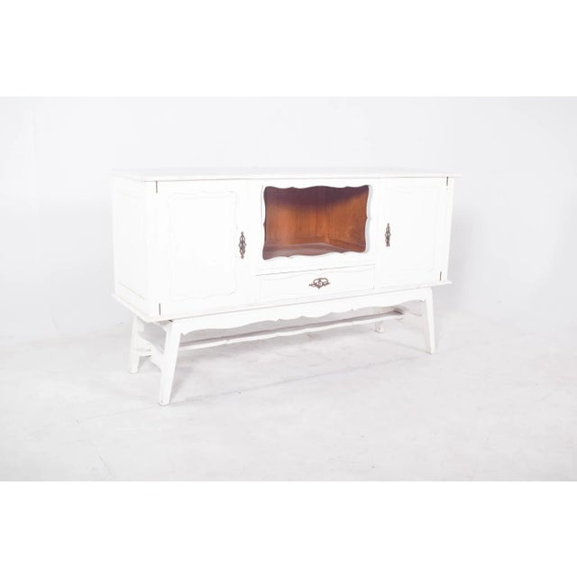Vintage European White Painted Sideboard, 1920s For Sale - Image 6 of 15