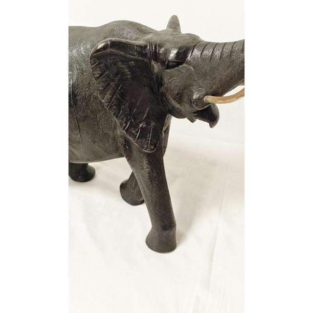 Wood Sculpture Carved in Ebony, Asia, Early 1900s For Sale - Image 12 of 17