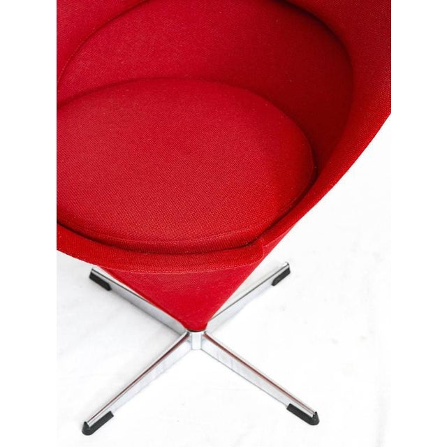 Verner Panton "Cone" Chair For Sale - Image 9 of 10