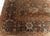 Antique Persian Sultanabad Brown Handwoven Wool Carpet For Sale - Image 4 of 8