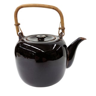 Hand Thrown Artist Glazed Teapot For Sale