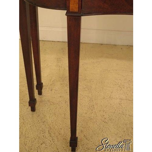 Wood Henkel Harris Model #5766 Mahogany Console Table For Sale - Image 7 of 10