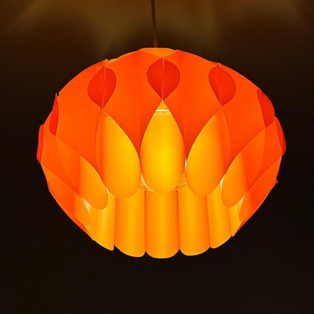 Butterfly Pendant Lamp by Lars Schiøler for Hoyrup Denmark For Sale - Image 5 of 11